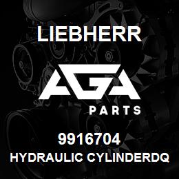 9916704 Liebherr HYDRAULIC CYLINDERDQ | AGA Parts