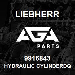 9916843 Liebherr HYDRAULIC CYLINDERDQ | AGA Parts