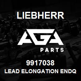 9917038 Liebherr LEAD ELONGATION ENDQ | AGA Parts