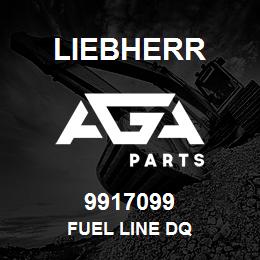 9917099 Liebherr FUEL LINE DQ | AGA Parts