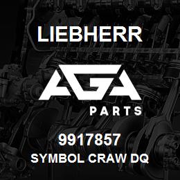 9917857 Liebherr SYMBOL CRAW DQ | AGA Parts