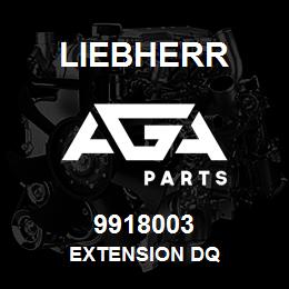 9918003 Liebherr EXTENSION DQ | AGA Parts