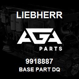 9918887 Liebherr BASE PART DQ | AGA Parts