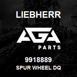 9918889 Liebherr SPUR WHEEL DQ | AGA Parts