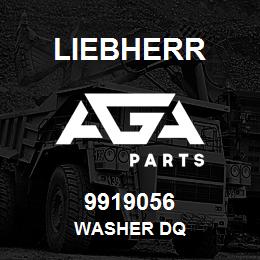 9919056 Liebherr WASHER DQ | AGA Parts