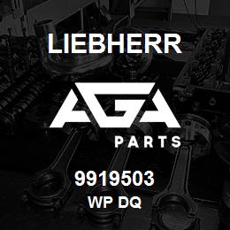 9919503 Liebherr WP DQ | AGA Parts