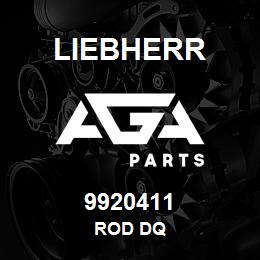 9920411 Liebherr ROD DQ | AGA Parts