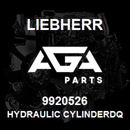 9920526 Liebherr HYDRAULIC CYLINDERDQ | AGA Parts