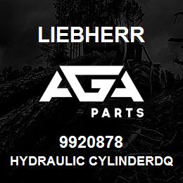 9920878 Liebherr HYDRAULIC CYLINDERDQ | AGA Parts