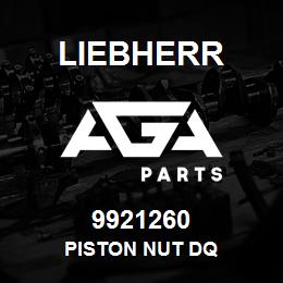 9921260 Liebherr PISTON NUT DQ | AGA Parts