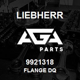 9921318 Liebherr FLANGE DQ | AGA Parts