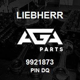 9921873 Liebherr PIN DQ | AGA Parts