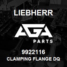 9922116 Liebherr CLAMPING FLANGE DQ | AGA Parts