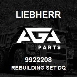 9922208 Liebherr REBUILDING SET DQ | AGA Parts