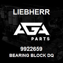 9922659 Liebherr BEARING BLOCK DQ | AGA Parts