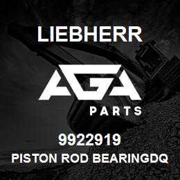 9922919 Liebherr PISTON ROD BEARINGDQ | AGA Parts