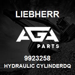 9923258 Liebherr HYDRAULIC CYLINDERDQ | AGA Parts