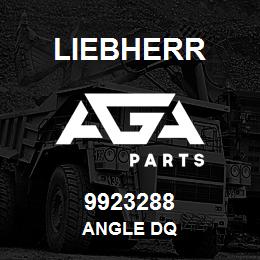 9923288 Liebherr ANGLE DQ | AGA Parts