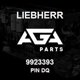 9923393 Liebherr PIN DQ | AGA Parts