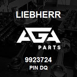 9923724 Liebherr PIN DQ | AGA Parts