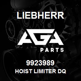 9923989 Liebherr HOIST LIMITER DQ | AGA Parts