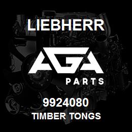 9924080 Liebherr TIMBER TONGS | AGA Parts