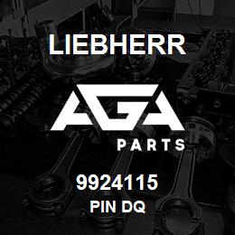 9924115 Liebherr PIN DQ | AGA Parts