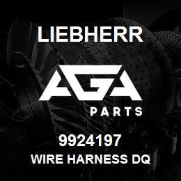 9924197 Liebherr WIRE HARNESS DQ | AGA Parts