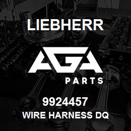 9924457 Liebherr WIRE HARNESS DQ | AGA Parts