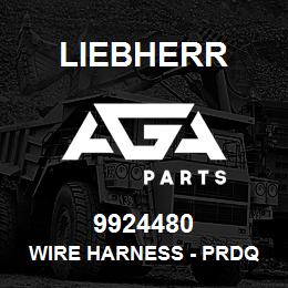 9924480 Liebherr WIRE HARNESS - PRDQ | AGA Parts