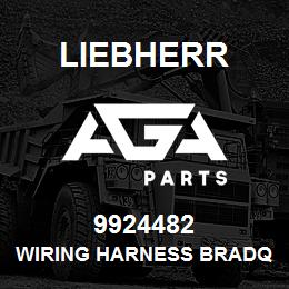 9924482 Liebherr WIRING HARNESS BRADQ | AGA Parts