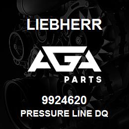 9924620 Liebherr PRESSURE LINE DQ | AGA Parts