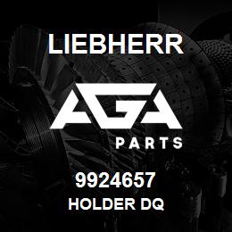 9924657 Liebherr HOLDER DQ | AGA Parts