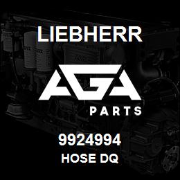 9924994 Liebherr HOSE DQ | AGA Parts