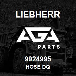 9924995 Liebherr HOSE DQ | AGA Parts