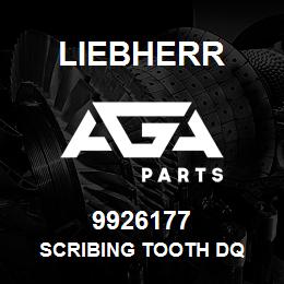 9926177 Liebherr SCRIBING TOOTH DQ | AGA Parts