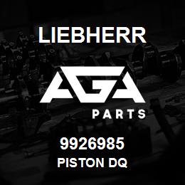 9926985 Liebherr PISTON DQ | AGA Parts