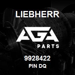 9928422 Liebherr PIN DQ | AGA Parts