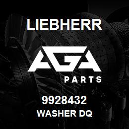 9928432 Liebherr WASHER DQ | AGA Parts