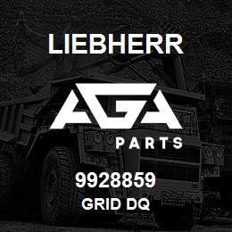 9928859 Liebherr GRID DQ | AGA Parts