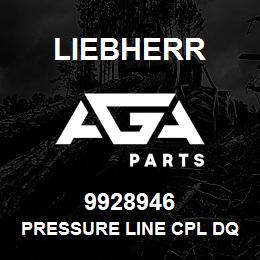 9928946 Liebherr PRESSURE LINE CPL DQ | AGA Parts