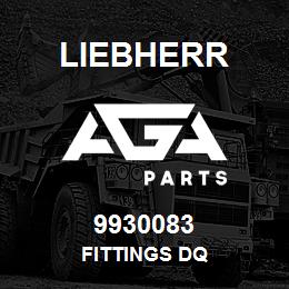 9930083 Liebherr FITTINGS DQ | AGA Parts