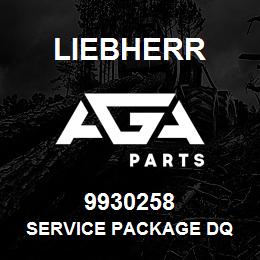 9930258 Liebherr SERVICE PACKAGE DQ | AGA Parts