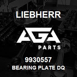 9930557 Liebherr BEARING PLATE DQ | AGA Parts