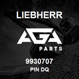 9930707 Liebherr PIN DQ | AGA Parts