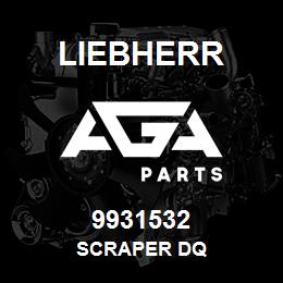 9931532 Liebherr SCRAPER DQ | AGA Parts