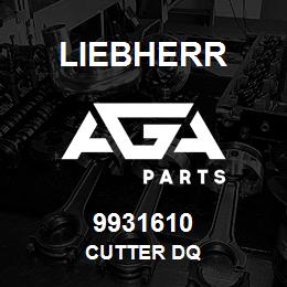 9931610 Liebherr CUTTER DQ | AGA Parts