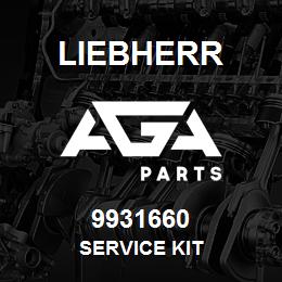 9931660 Liebherr SERVICE KIT | AGA Parts