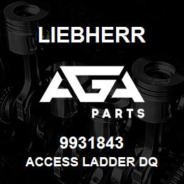 9931843 Liebherr ACCESS LADDER DQ | AGA Parts