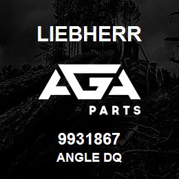 9931867 Liebherr ANGLE DQ | AGA Parts